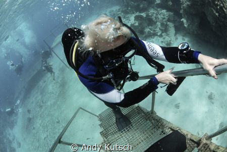 Dive done, way up! by Andy Kutsch 
