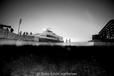 On the way to the office by Rune Edvin Haldorsen 