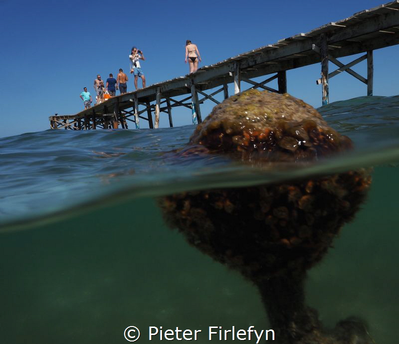 The pier @ Muro/Mallorca by Pieter Firlefyn 