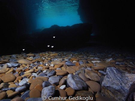 Pebbles
Colourful bottom from the cavern by Cumhur Gedikoglu 