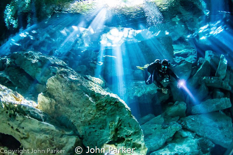 Cenote Taj Maha by John Parker 
