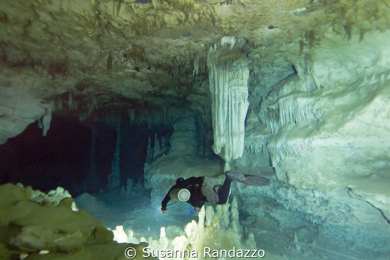 particular shape of stalactite photographed at Otoch Ha, ... by Susanna Randazzo 