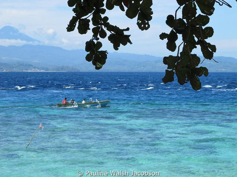 Fishing Boat, Bangka Island, Indonesia by Pauline Walsh Jacobson 
