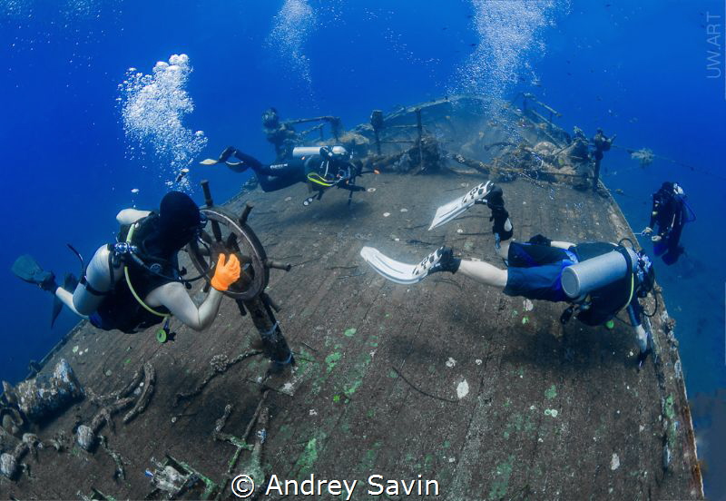 Boga Ship Wreck by Andrey Savin 