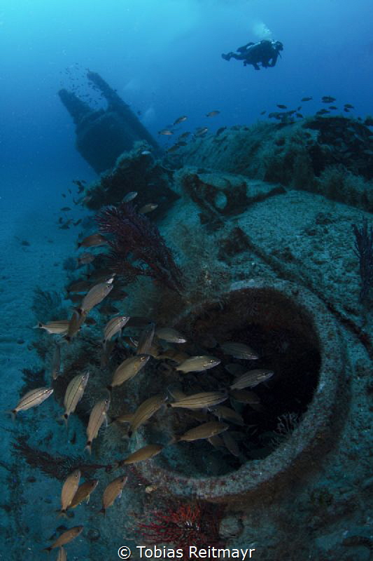 The remains of U-352, North Carolina coast by Tobias Reitmayr 