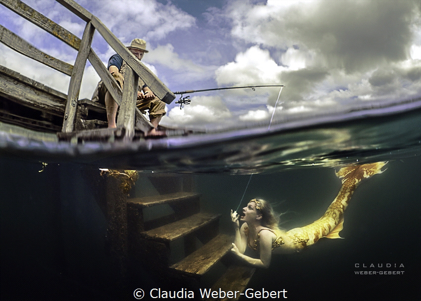 The fisherman and the mermaid.... a photo story...
Model... by Claudia Weber-Gebert 