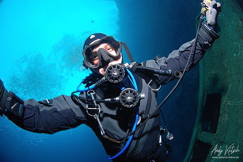 Diver in Messinghausen by Andy Kutsch 