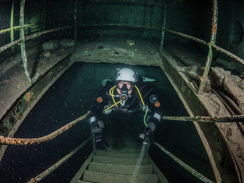 Picture taken in de Köbanya mine in Budapest. This 'mine'... by Brenda De Vries 