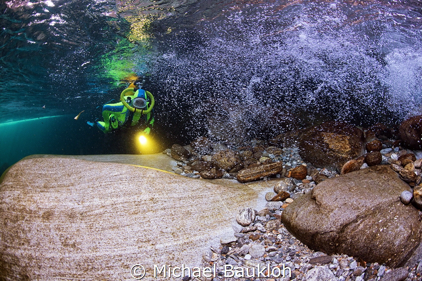 "Washing machine" at the beginning of the divespot Misura... by Michael Baukloh 