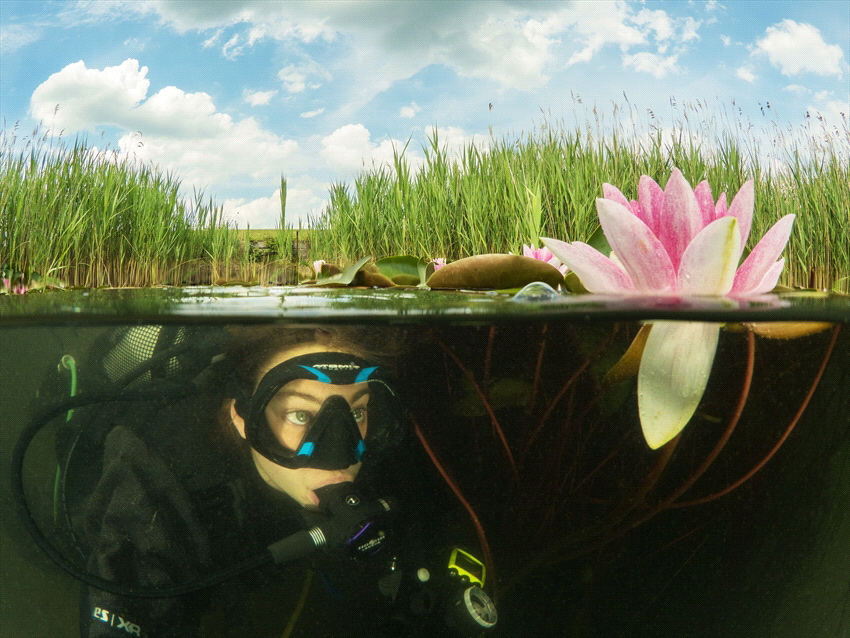 A wideangle with model taken in the Netherlands. by Brenda De Vries 