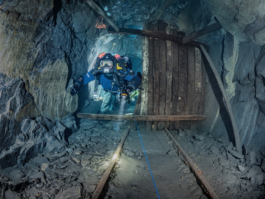 Felicitas slate mine in Germany. These mines and also cav... by Brenda De Vries 