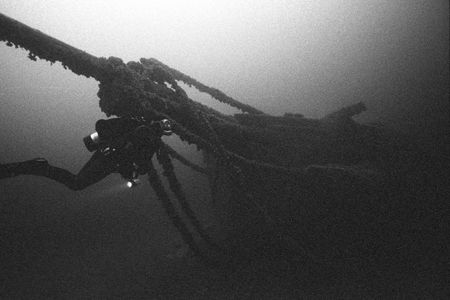 Wreck Of The Sheboygan Lake Ontario Canada T-Max 3200 asa... by Keith Partlo 