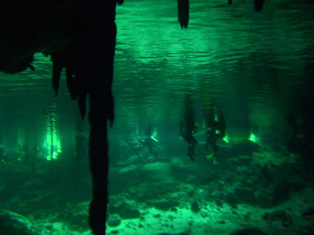 Cenotes in the Yucatan penninsula by Luella Hitchcock 