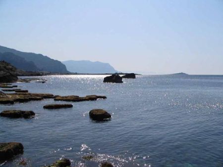 low tide in the Mediterranean sea - Canon Powershot S1 IS... by Ferdinando Meli 