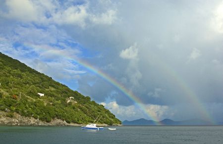 In harbor at Jost Van Dyke. Nikon D2X by Dale Hymes 