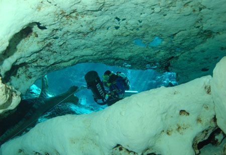 Window to the cavern. Camera nikon d-200. Taken at Ginnie... by Ray Eccleston 
