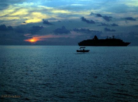 Wicked Sunset - Olypus Sp-350 by Andrew Kubica 