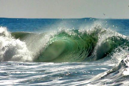 Full blown barrel in San Clemente, California. by Kevin Robert Panizza 