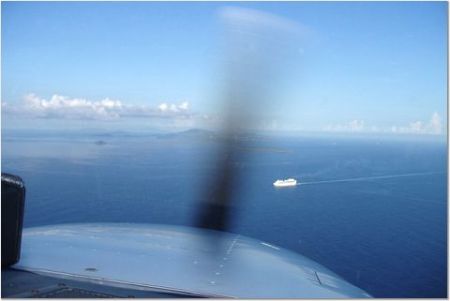Our Cessna 172 from San Juan to ST. Thomas, a two day tri... by Osvaldo Deleon 