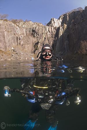 Mark. Vivian quarry. North Wales.
D200, 10.5mm. by Derek Haslam 