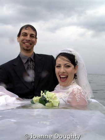 suzy, brian and a stormy day at lake simcoe - a perfect d... by Joanne Doughty 
