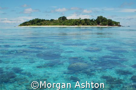 Sipadan at low tide. by Morgan Ashton 