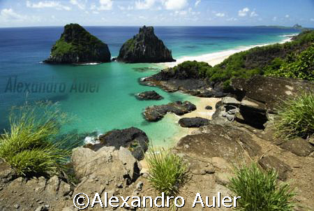Pigs Bay. Archipelago of Fernando de Noronha. by Alexandro Auler 