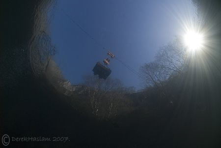 Cart. Vivian quarry. North Wales. D200, 10.5mm. by Derek Haslam 