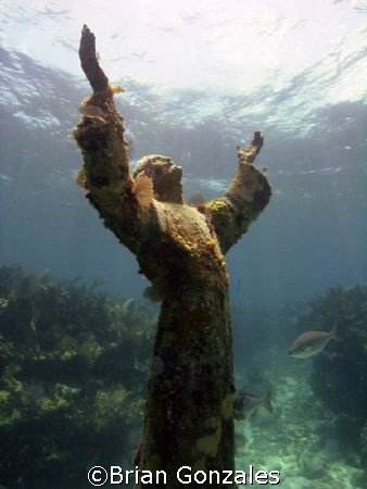 Jesus, Key Largo, FL by Brian Gonzales 