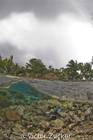 local village between dives by Victor Zucker 