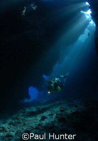 Awesome dives in St Johns caves by Paul Hunter 