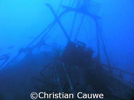 wreck south egypt, 50m, no strobe by Christian Cauwe 