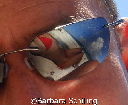 Reflections on the Beach by Barbara Schilling 
