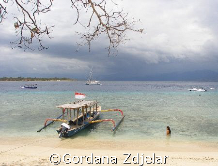Mermaid in Gili Trawangan by Gordana Zdjelar 