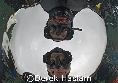 Mr H & Mr T.. Capernwray. D200, 10.5mm. by Derek Haslam 