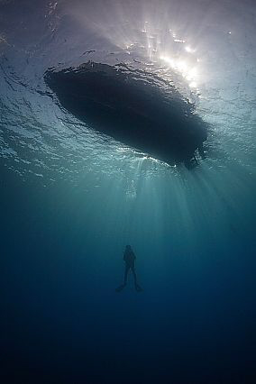 The Ascent - Chuuk / Truk Lagoon. by Jim Garland 