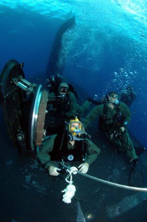 Piggy back on the USS Hawaii  (Released) by Andrew Mckaskle 
