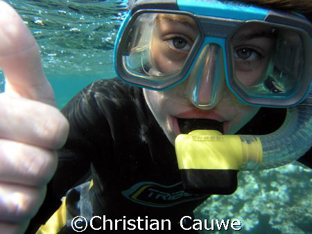 my son Victor by Christian Cauwe 