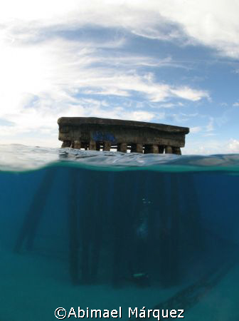 Juan at Crash Boat Piers, Aguadilla by Abimael Márquez 