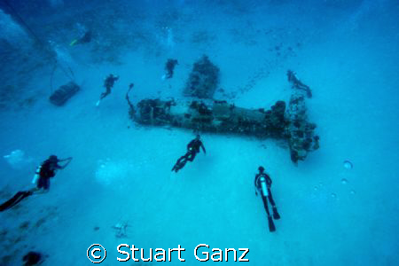Corsair fighter of the southern Oahu coast. Taken with 10... by Stuart Ganz 