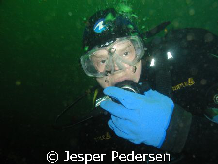 A normal day, in summer time, still cold by Jesper Pedersen 