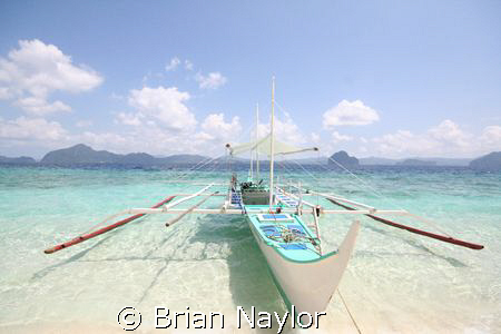 banka in El Nido on Palawan Is, Phillipines by Brian Naylor 