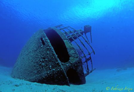 The Elviscott was a small Greek merchant ship carrying a ... by Fabrizio Frixa 