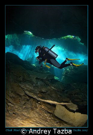 Chak Mool cenote/Mexico. by Andrey Tazba 
