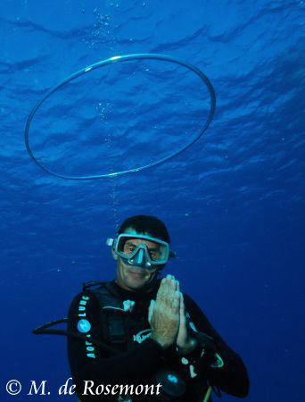 ANGEL diver !!??? D50/12-24mm (borabora).
Thanks Ben. by Moeava De Rosemont 