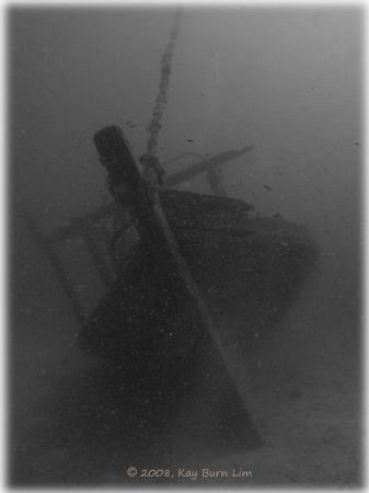 Wreck off Kapalai Resort near Mabul and Sipadan island in... by Kay Burn Lim 