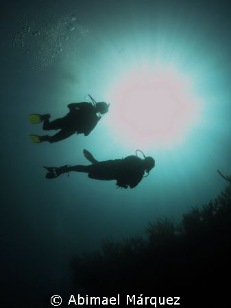 Silhouettes, La Nasa, Mayaguez, P.R. by Abimael Márquez 