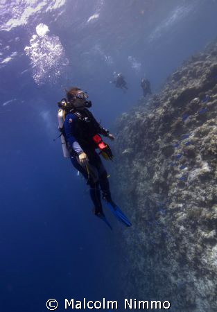 Just hanging around in the Maldives  by Malcolm Nimmo 