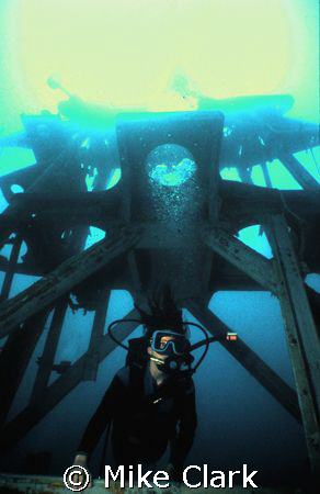 Diver on Guided missile boat wreck Eilat.
Motormarine 2 ... by Mike Clark 