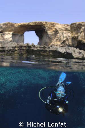 ON the small Island of Gozo - the Azur Window - and it's ... by Michel Lonfat 